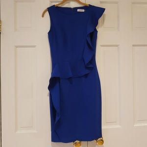 Royal Blue Calvin Klein Dress